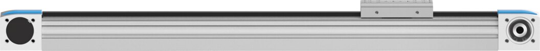 Toothed belt axis