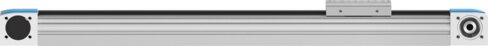 Toothed belt axis