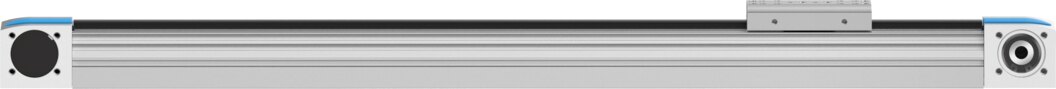 Toothed belt axis