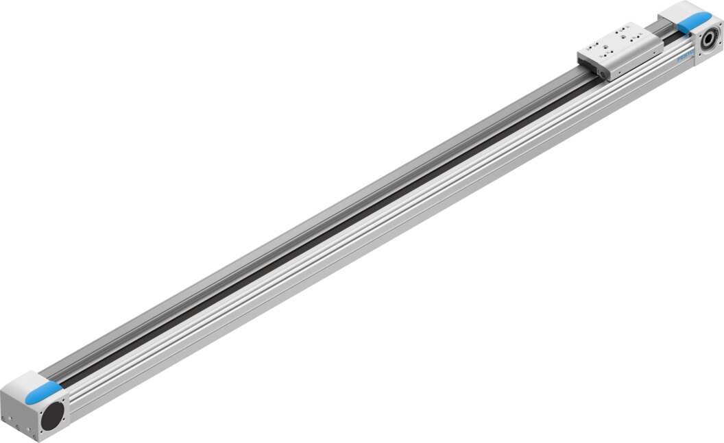 Toothed belt axis