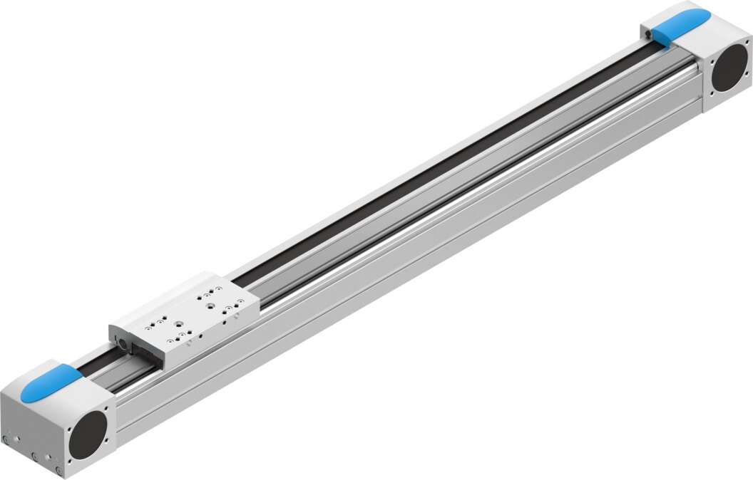 Toothed belt axis