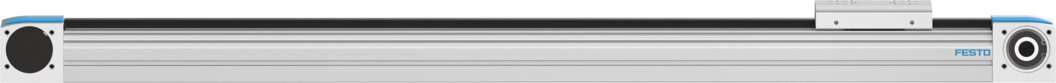 Toothed belt axis