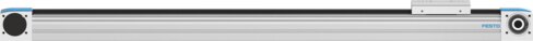 Toothed belt axis