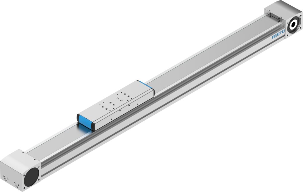 Toothed belt axis