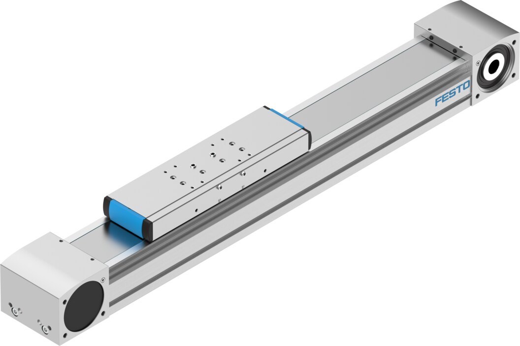 Toothed belt axis