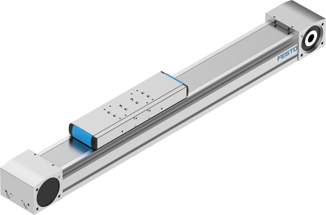 Toothed belt axis