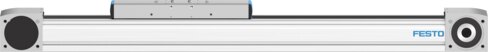 Toothed belt axis