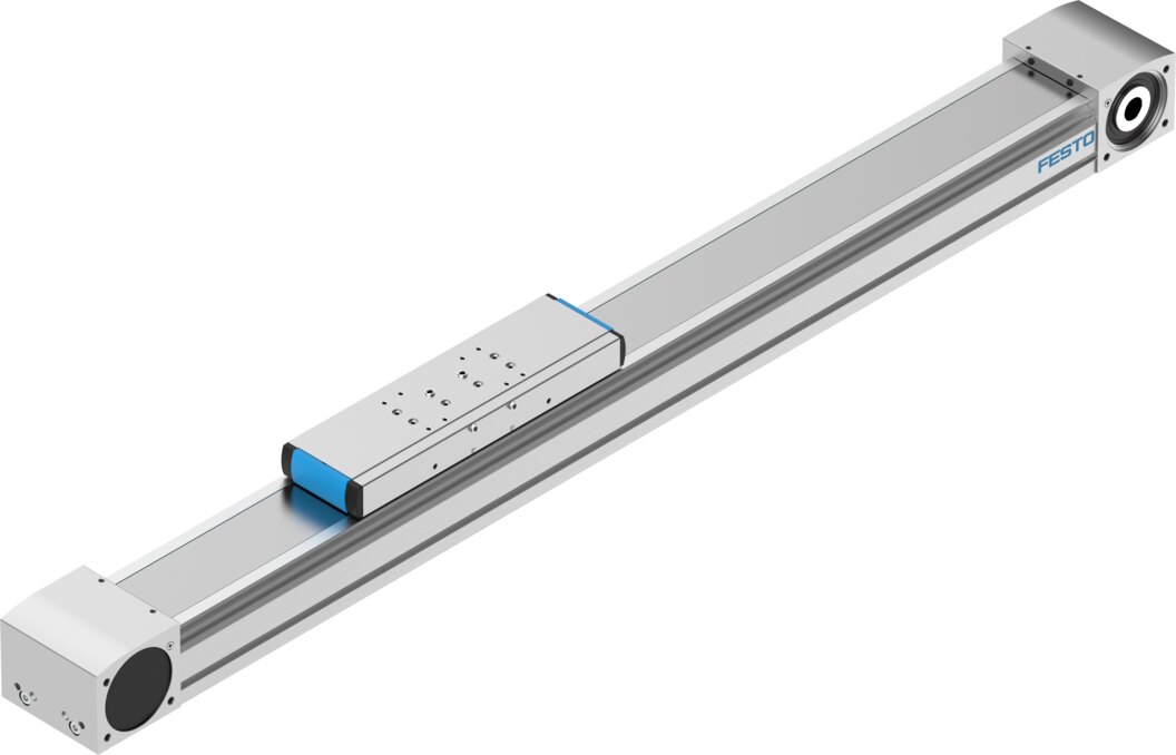 Toothed belt axis