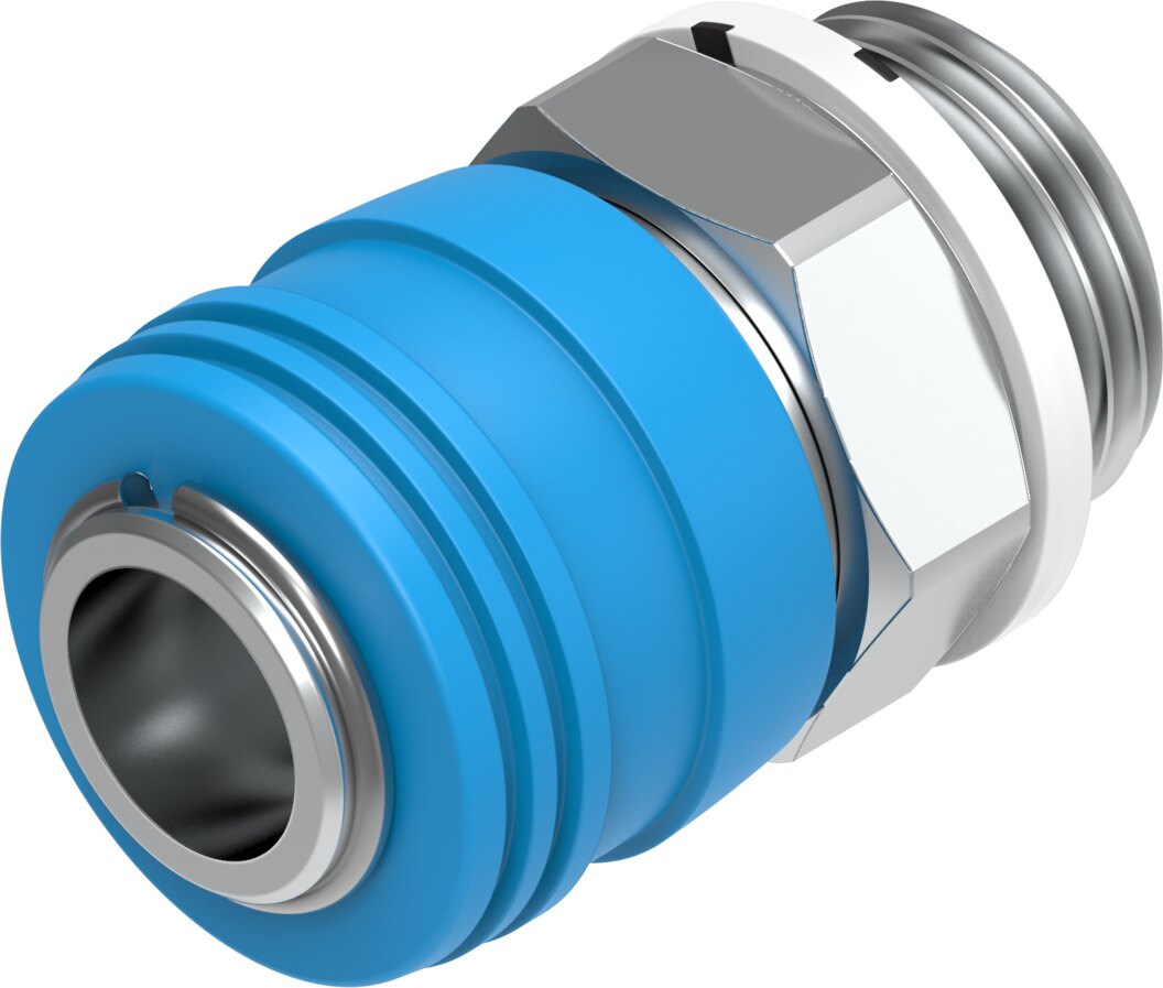 Quick coupling socket