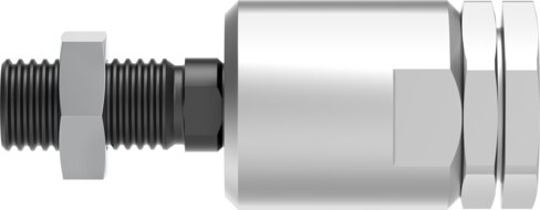 Self-aligning rod coupler