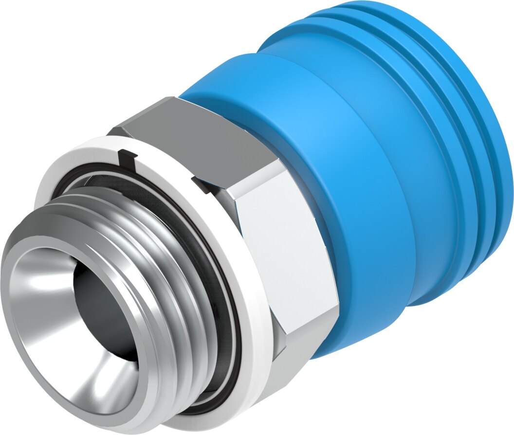 Quick coupling socket