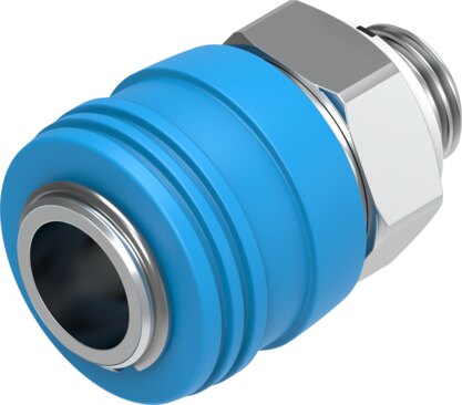 Quick coupling socket
