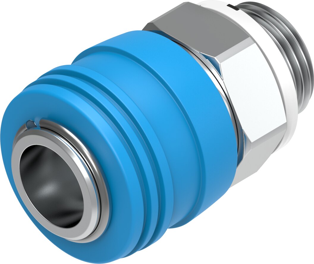 Quick coupling socket