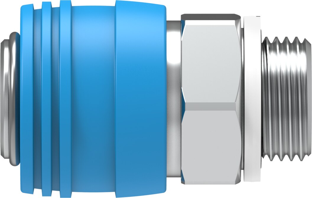 Quick coupling socket