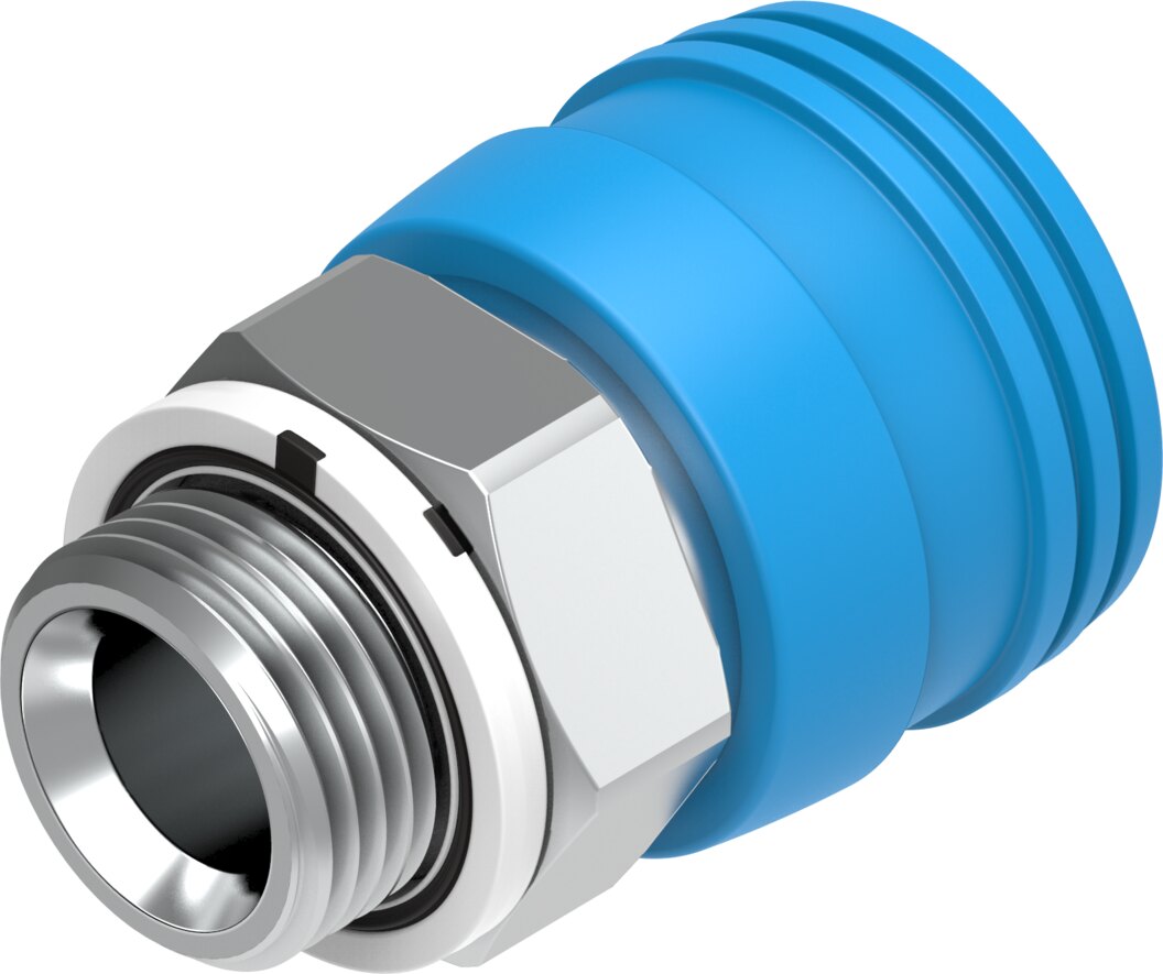 Quick coupling socket