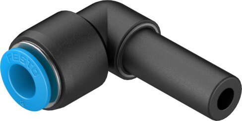 Push-in L-connector