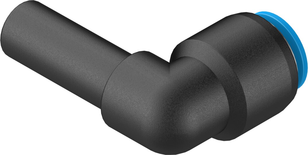 Push-in L-connector
