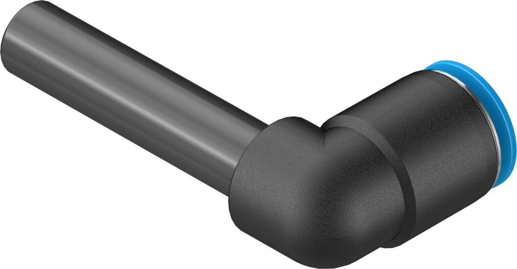 Push-in L-connector