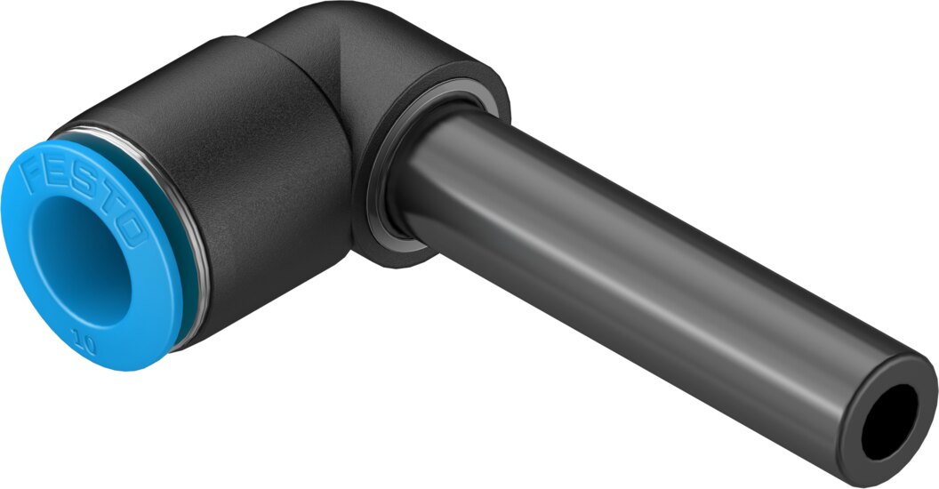 Push-in L-connector