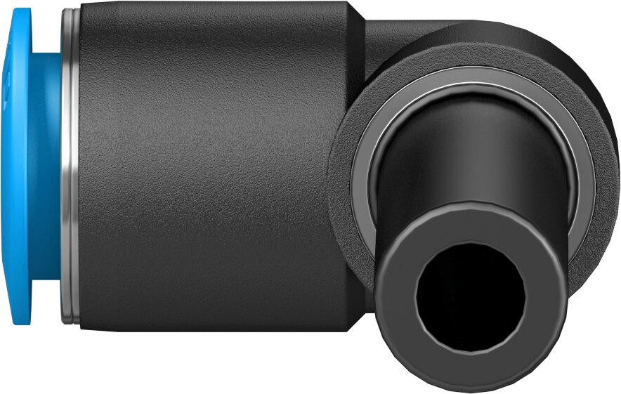 Push-in L-connector