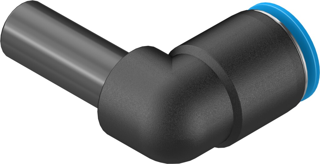 Push-in L-connector