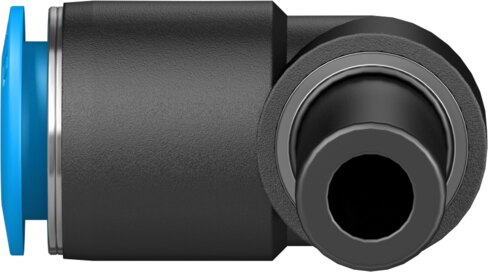 Push-in L-connector
