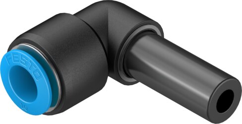 Push-in L-connector