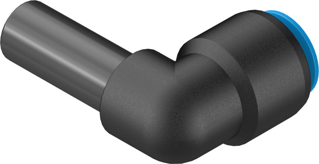 Push-in L-connector