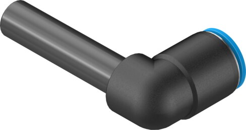 Push-in L-connector