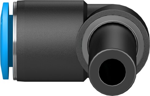 Push-in L-connector