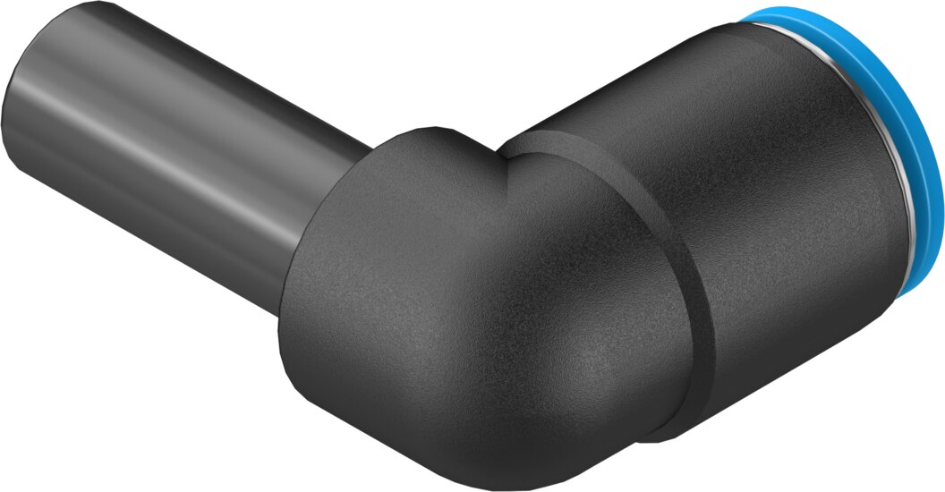 Push-in L-connector