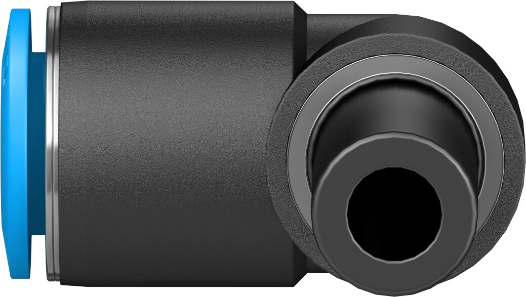 Push-in L-connector