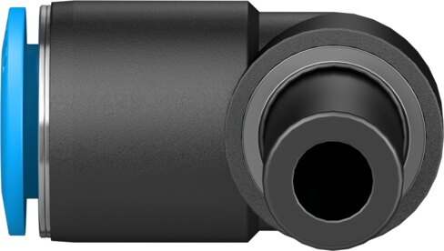 Push-in L-connector
