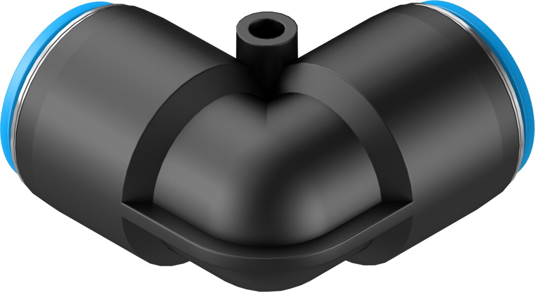 Push-in L-connector