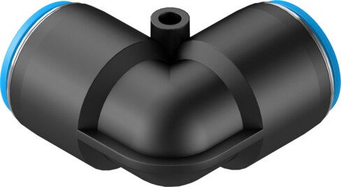 Push-in L-connector