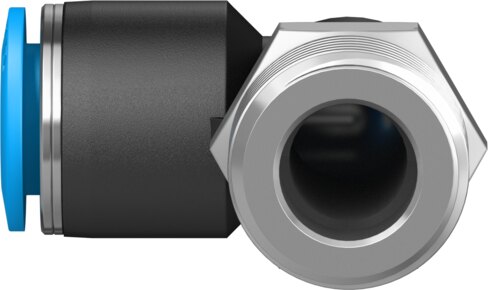 Push-in L-fitting