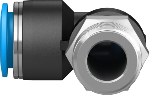 Push-in L-fitting