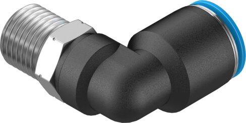 Push-in L-fitting