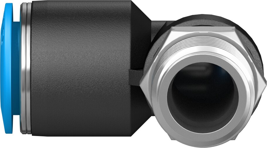 Push-in L-fitting
