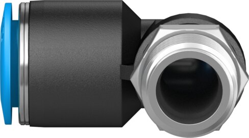 Push-in L-fitting