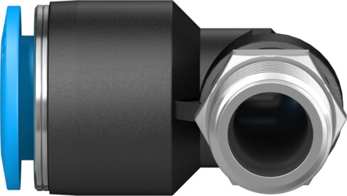 Push-in L-fitting