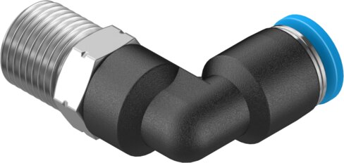 Push-in L-fitting