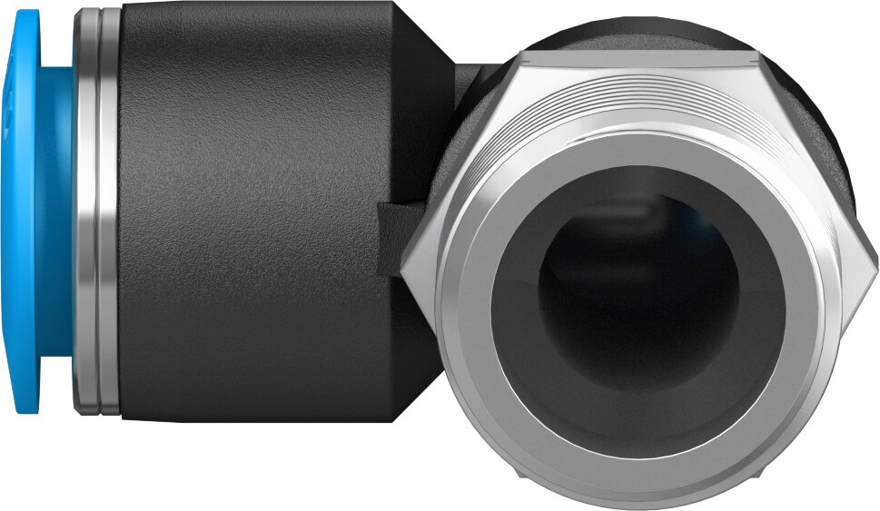 Push-in L-fitting