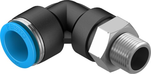 Push-in L-fitting
