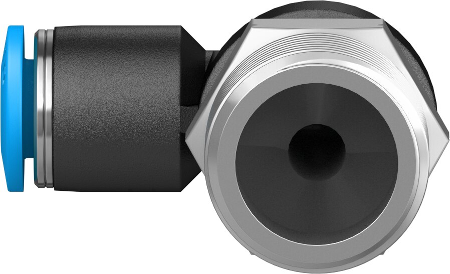 Push-in L-fitting