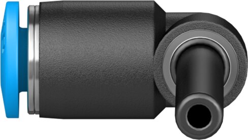 Push-in L-connector