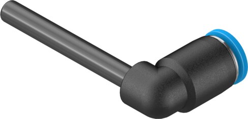 Push-in L-connector