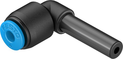 Push-in L-connector