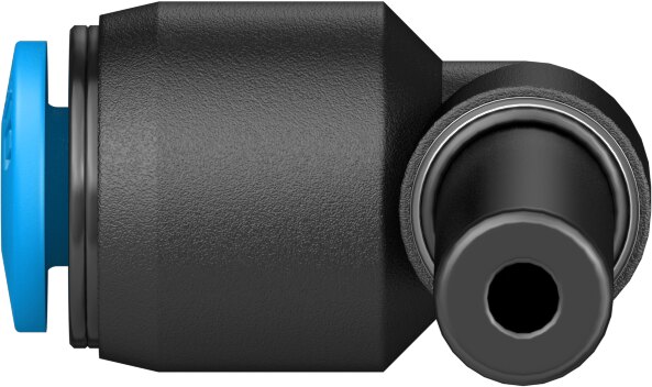 Push-in L-connector