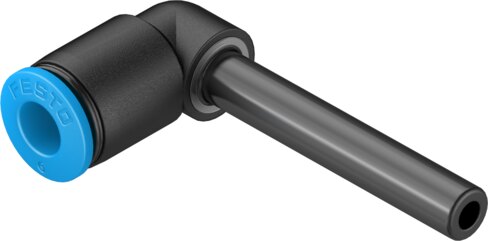 Push-in L-connector